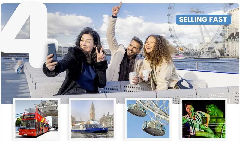 4 Amazing Attraction Package Deal - Keetoo